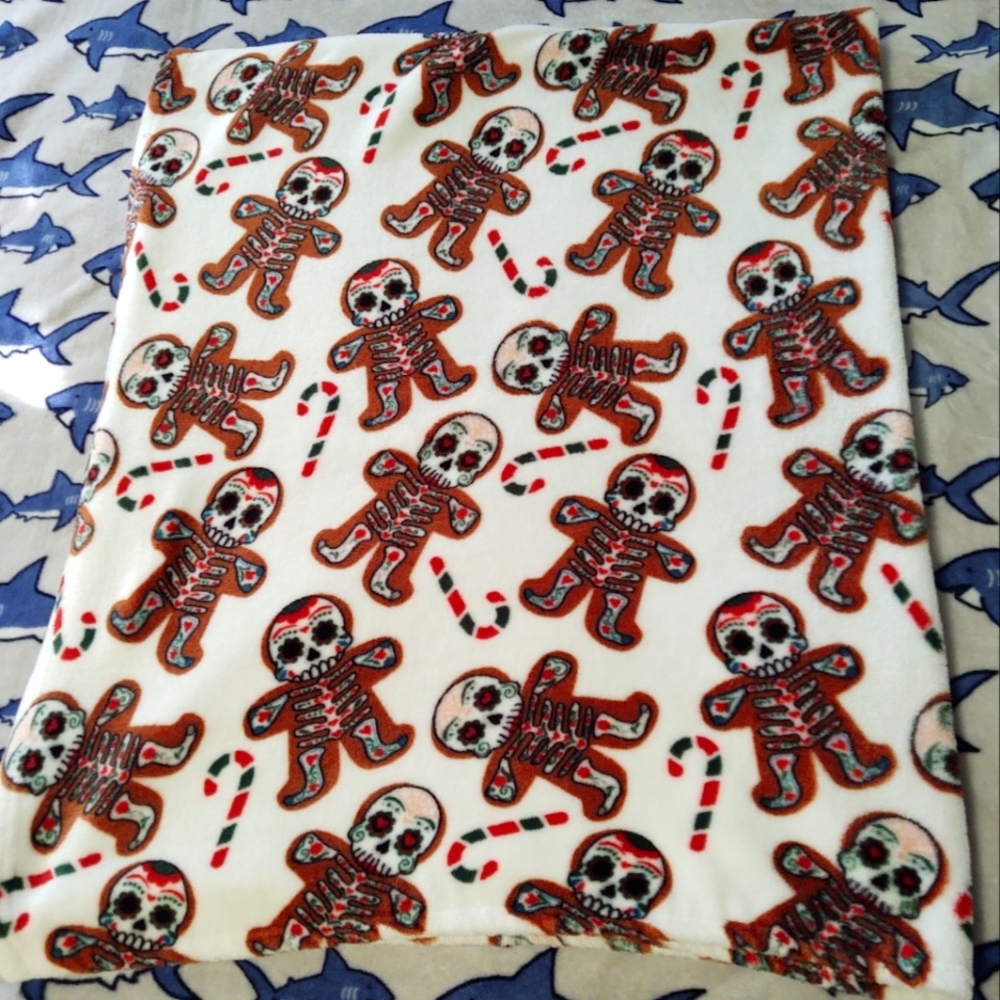 Sugar skull gingerbread men